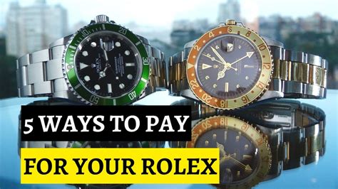 financing rolex|rolex pay bill.